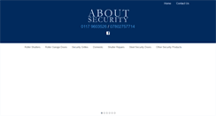 Desktop Screenshot of about-security.co.uk